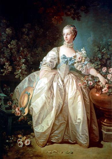 Francois Boucher Madame Bergeret oil painting picture
